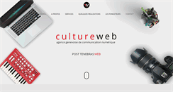 Desktop Screenshot of cultureweb.ch